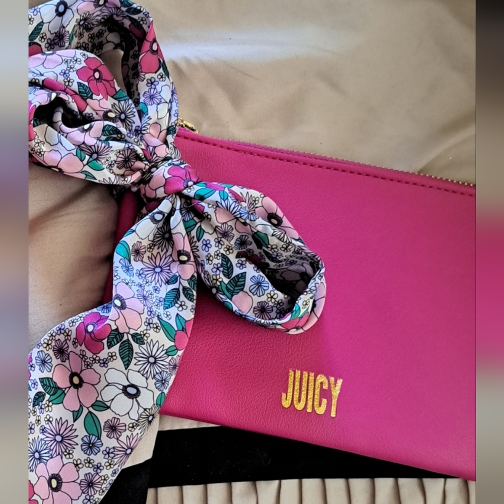 Juicy Couture Pink Clutch Bag